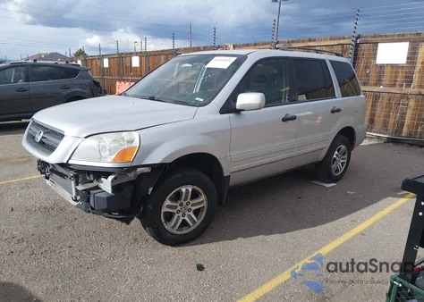 2005 Honda Pilot Ex-L z USA, uszkodzony, nr VIN 2HKYF18505H509538